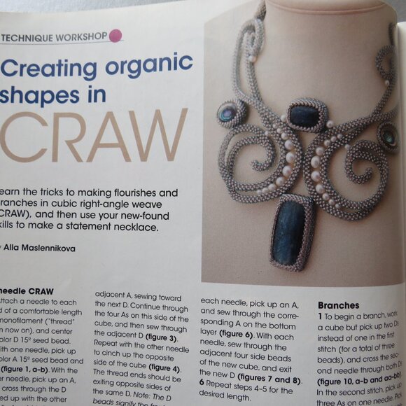 Bead and Button Magazine Creative Ideas For The Art of Beads and Jewelry 2015 - Picture 4 of 7